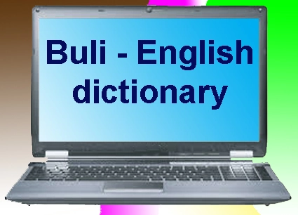 Dictionnaire Buli - anglais